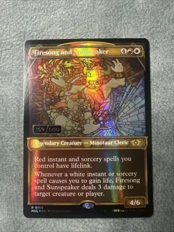 2023 MTG FOIL-SERIALIZED FIRESONG AND SUNSPEAKER 169/500 - Image 1