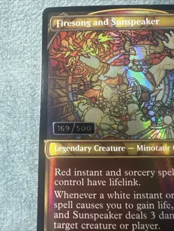 2023 MTG FOIL-SERIALIZED FIRESONG AND SUNSPEAKER 169/500 - Image 2
