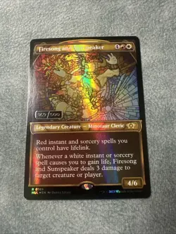 2023 MTG FOIL-SERIALIZED FIRESONG AND SUNSPEAKER 169/500 - Image 3