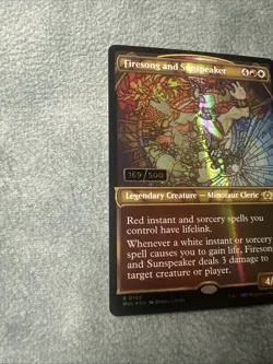 2023 MTG FOIL-SERIALIZED FIRESONG AND SUNSPEAKER 169/500 - Image 4