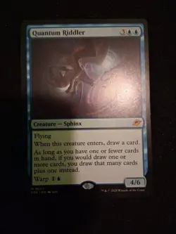 Magic The Gathering; Edge Of Eternities #0072 Quantum Riddler - Image 1