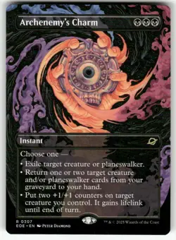 MTG - Archenemy's Charm (Borderless) - Edge of Eternities (NM) - Image 1