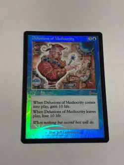 Delusions Of Mediocrity Foil Urza's Legacy - Near Mint - Image 1