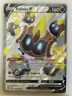 Falinks V #SV115/SV122 - Shining Fates: Shiny Vault - Pokemon TCG - Image 1