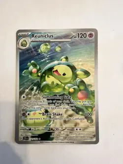 Pokemon TCG Reuniclus 171/162 Temporal Forces Illustration Rare - Image 1