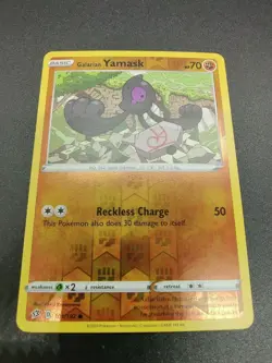 Galarian Yamask | Reverse Holo | MINT | Rebel Clash 101/192 | Common | Pokemon - Image 1