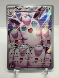 Wigglytuff 105/094 Phantasmal Flames Illustration Rare Pokemon - Image 1