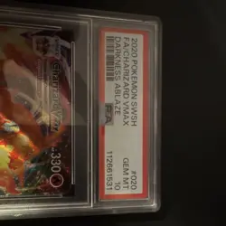 Pokemon Charizard VMAX 020/189 Darkness Ablaze Ultra Rare Holo PSA 10 - Image 3