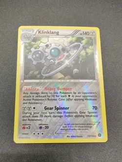 Klinklang | Reverse Holo | NM/M | XY Steam Siege 73/114 | Rare | Pokemon - Image 1