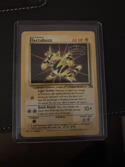 Pokemon TCG Electabuzz Wizards Black Star Promos 2 Regular Promo Movie #2 1999 - Image 1