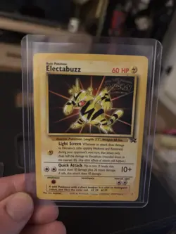 Pokemon TCG Electabuzz Wizards Black Star Promos 2 Regular Promo Movie #2 1999 - Image 3