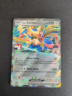 Pokemon TCG - Hop's Zacian ex 111/159 Play Stamped Prize Pack Series 7 Holo - Image 1