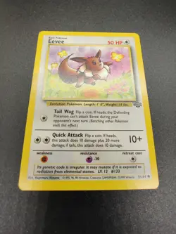 Eevee | MP | Jungle 51/64 | Common | Pokemon - Image 1
