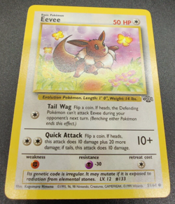 Eevee | NM | Jungle 51/64 | Common | Pokemon - Image 1