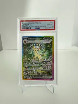 Pokemon Leafeon Ex 144 Prismatic Evolutions SAR PSA 10 Gem Mint - Image 1