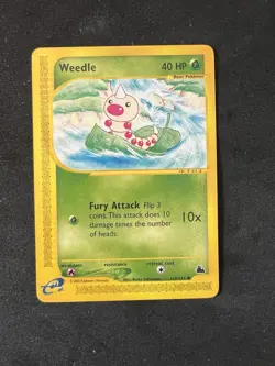 Pokemon 2003 Skyridge Weedle 114/144 - Image 1