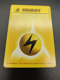 Lightning Energy | MP | Base Set Unlimited 100/102 | Pokemon - Image 1