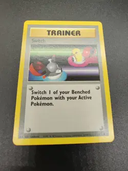 Switch | MP | Base Set Unlimited 95/102 | Common | Pokemon - Image 1