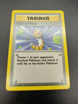 Gust of Wind | MP | Base Set Unlimited 93/102 | Common | Pokemon - Image 1