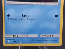 2019 Pokemon Detective Pikachu Psyduck 7/18 Holo NM Movie Promo TCG Art - Image 3