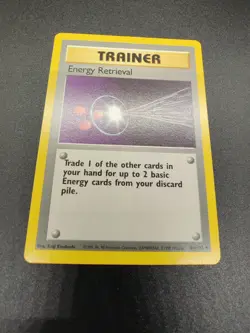 Energy Retrieval | MP | Base Set Unlimited 81/102 | Uncommon | Pokemon - Image 1
