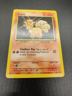 Vulpix | MP | Base Set Unlimited 68/102 | Common | Pokemon - Image 1