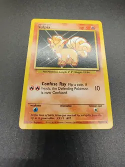 Vulpix | LP | Base Set Unlimited 68/102 | Common | Pokemon - Image 1