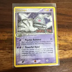 Pokemon Dusclops #7/107 Holo Rare - 2005 EX Deoxys - MP - Image 1
