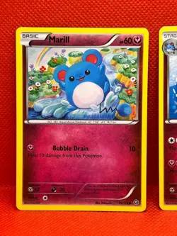 Pokemon Tcg Marill 76/114 & Azumarill 77/114 XY Steam Siege Non Holo - Image 2