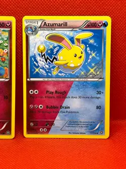 Pokemon Tcg Marill 76/114 & Azumarill 77/114 XY Steam Siege Non Holo - Image 3