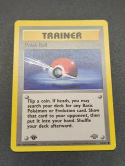 Poke Ball | NM/M | Jungle 1st Edition 64/64 | Common | Pokemon - Image 1