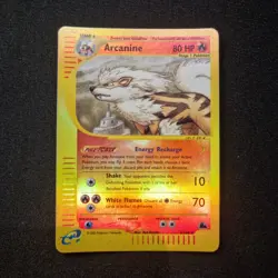 Arcanine 3/144 Skyridge Reverse Holo Pokemon TCG - NM - Image 1