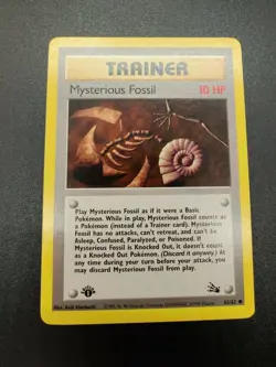 Mysterious Fossil | MP | Fossil 1st Edition 62/62 | Common | Pokemon - Image 1