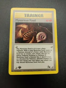 Mysterious Fossil | NM/M | Fossil 1st Edition 62/62 | Common | Pokemon - Image 1