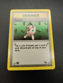 Recycle | NM/M | Fossil 1st Edition 61/62 | Common | Pokemon - Image 1