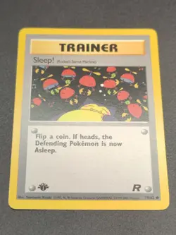 Sleep! | NM | Team Rocket 1st Edition 79/82 | Common | Pokemon - Image 1