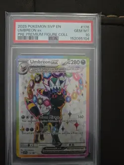 Umbreon ex SVP176 PSA 10 Scarlet & Violet Promo 2025 Holo Tera Gem Mint Pokemon - Image 1