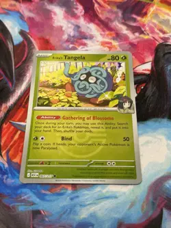 Pokemon TCG: Erika's Tangela 007/217 - Poke Ball Reverse Holo Ascended Heroes NM - Image 1