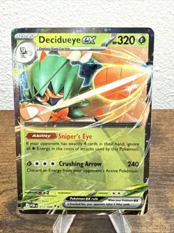 Decidueye ex 12/88 ME03: Perfect Order Pokemon TCG Double Rare NM - Image 1