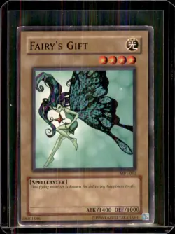 Fairy's Gift MP1-012 McDonalds Promo YUGIOH Card Common - Image 1