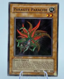 Yugioh Parasite Paracide PSV-003 Super Rare 1st Ed - LP - Image 1