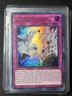 Favorite Contact - POTE-EN069 - Ultra Rare NM 1st Ed Yugioh - Image 1