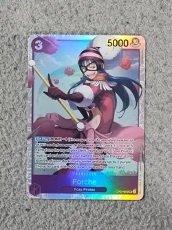 One Piece 500 Years In The Future Porsche Super Rare OP07-072 NM - Image 1