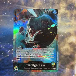 One Piece TCG Trafalgar Law OP10-022 Alt Art Leader! English! Near Mint! Rare! - Image 1