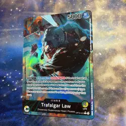 One Piece TCG Trafalgar Law OP10-022 Alt Art Leader! English! Near Mint! Rare! - Image 3
