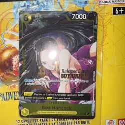 One Piece Boa Hancock Pre Release Event Winner P-115 Sealed Holo Stamp Op-15 - Image 2