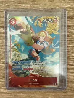 Hibari Alt (Alternate Art) EB03-008 - One Piece Heroines Edition - English NM - Image 1