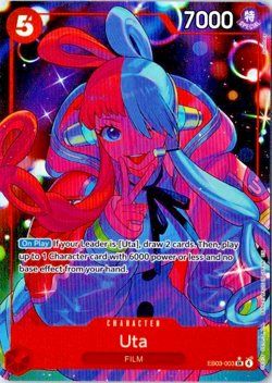 One Piece TCG Uta Alt Art EB03-003 (SR) English Heroines Edition - Image 1