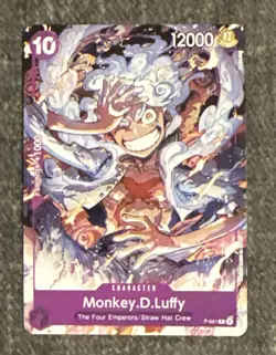 Monkey.D.Luffy P-041 - Starter Deck 18: PURPLE Monkey.D.Luffy Promo Near-Mint - Image 1