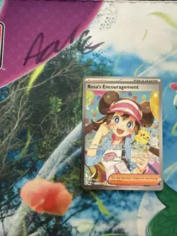 Rosa’s Encouragement SIR 123/088 Pokemon Mega Evolution Perfect Order EN English - Image 1
